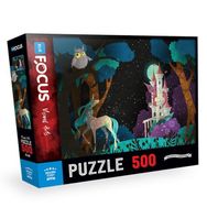 Blue Focus 500 Parça Unicorn Story Tek Boynuzlu At Hikayesi Puzzle