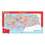Blue Focus 56x30 cm Büyük Boy Türkiye Haritası Puzzle