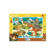 Blue Focus Dinosaurs Dinozorlar 72 Parça Puzzle