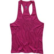 Bluu Basic Fuşya Fitness Gym Tank Top Erkek Sporcu Atleti