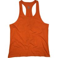Bluu Basic Turuncu Fitness Gym Tank Top Erkek Sporcu Atleti