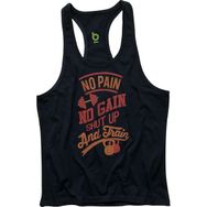 Bluu Train Siyah Fitness Gym Tank Top Erkek Sporcu Atleti