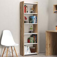 BM Dekor KTB0103 Çam Beyaz Kitaplık