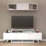 BMdekor Arzu Beyaz 150 cm Tv Ünitesi