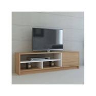 BMdekor Elips 101 Beyaz-Teak Tv Ünitesi
