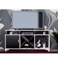 BMdekor Kamer Tasarım Beyaz Siyah TV Ünitesi