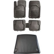 Bmw 1 Serisi E87 HB 2004-2010 Derin Havuzlu Paspas ve 3D Bagaj Havuzu