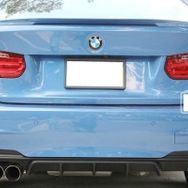 Bmw F30 2012 2018 M Performance Plastik Difüzör