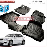 Bmw X6 2008-2012 3D Havuzlu Paspas