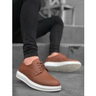 Boa BA0003 Taba - Beyaz Renk Yüksek Taban Erkek Klasik Ayakkabı