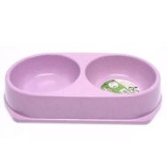 Bobo Bo-3099z Bamboo 250 ml Mor İkili Mama ve Su Kabı