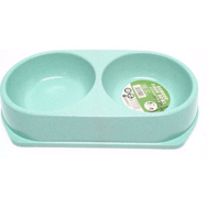 Bobo Bo-3099z Bamboo 250 ml Turkuaz İkili Mama ve Su Kabı