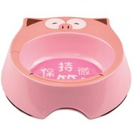 Bobo BO-3146A5 270 ml Pembe Köpek Mama Ve Su Kabı