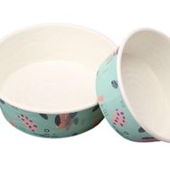 Bobo BO-3155 Melamin 800 ml Yeşil Köpek Mama Kabı