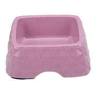 Bobo BO-3164 Bambu 430 ml Pembe Köpek Mama Kabı