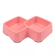Bobo BO-3165 Bambu 360 ml 430 ml Pembe Köpek Mama Kabı