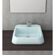 Bocchi 1005-029-0125 Firenze Mat Buz Mavisi Çanak Lavabo