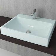 Bocchi 1077-029-0126 Scala 60 cm Mat Buz Mavi Tezgah Üstü Lavabo
