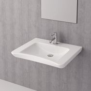 BOCCHI 1142-001-0126 65 cm Bedensel Engelli Lavabosu
