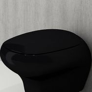 Bocchi A0327005 Fenice Parlak Siyah Klozet Kapağı
