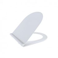 Bocchi A0335-001 Parlak Beyaz Yavaş Kapanır Pure Slim Klozet Kapağı