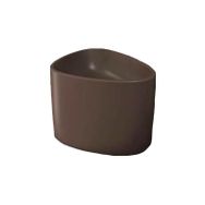 Bocchi Etna 58 cm Tezgah Üstü Monoblok Mat Kahve Lavabo