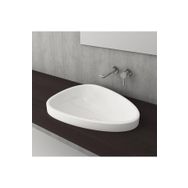 Bocchi Etna 58 cm Tezgah Üstü Parlak Beyaz Lavabo
