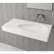 Bocchi Etna 90 cm Beyaz Etajerli Lavabo