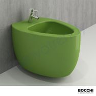 Bocchi Etna Fıstık Yeşili Asma Klozet ve Kapak