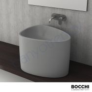 Bocchi Etna Gri Tezgah Üstü Monoblok Lavabo