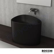 Bocchi Etna Mat Siyah Tezgah Üstü Monoblok Lavabo