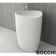 Bocchi Etna Parlak Beyaz Monoblok Lavabo
