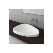 Bocchi Etna Tezgah Parlak Kırmızı 58 cm Tezgah Üstü Lavabo