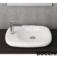 Bocchi Fenice 55 cm Parlak Beyaz Çanak Lavabo