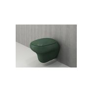 Bocchi Fenice Mat Mint Yeşil Asma Klozet ve Kapağı