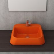 Bocchi Firenze Çanak 50 cm Parlak Turuncu Lavabo