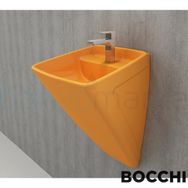 Bocchi Firenze Mandalina Sarısı Asma Monoblok Lavabo