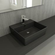 Bocchi Milano 50 cm Çanak Mat Antrasit Lavabo