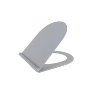 Bocchi Pure Slim Mat Gri Yavaş Kapanır Klozet Kapağı