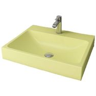 Bocchi Scala Arch 60 cm Mat Sarı Tezgah Üstü Lavabo