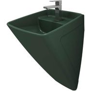 Bocchi Scala Tezgah Üstü 48 cm Mat Yeşil Lavabo