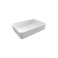 Bocchi Slim Line Dikdörtgen 55X38 cm Parlak Beyaz Lavabo