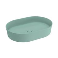 Bocchi Slim Line Oval 55X38 cm Mat Yeşil Lavabo