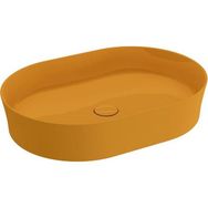 Bocchi Slim Line Oval 55X38 cm Parlak Mandalina Sarısı Lavabo