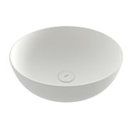 Bocchi Slim Line Yuvarlak 38 cm Mat Beyaz Lavabo