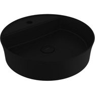 Bocchi Slim Line Yuvarlak 38 cm Mat Siyah Lavabo