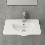 Bocchi Taormina Arch 45 cm Parlak Beyaz Lavabo