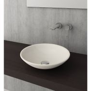 Bocchi Venezia 40 cm Çanak Parlak Bisküvi Lavabo