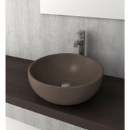 Bocchi Venezia 45 cm Çanak Mat Kahve Lavabo