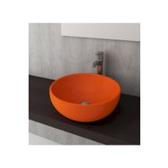Bocchi Venezia 45 cm Çanak Parlak Turuncu Lavabo